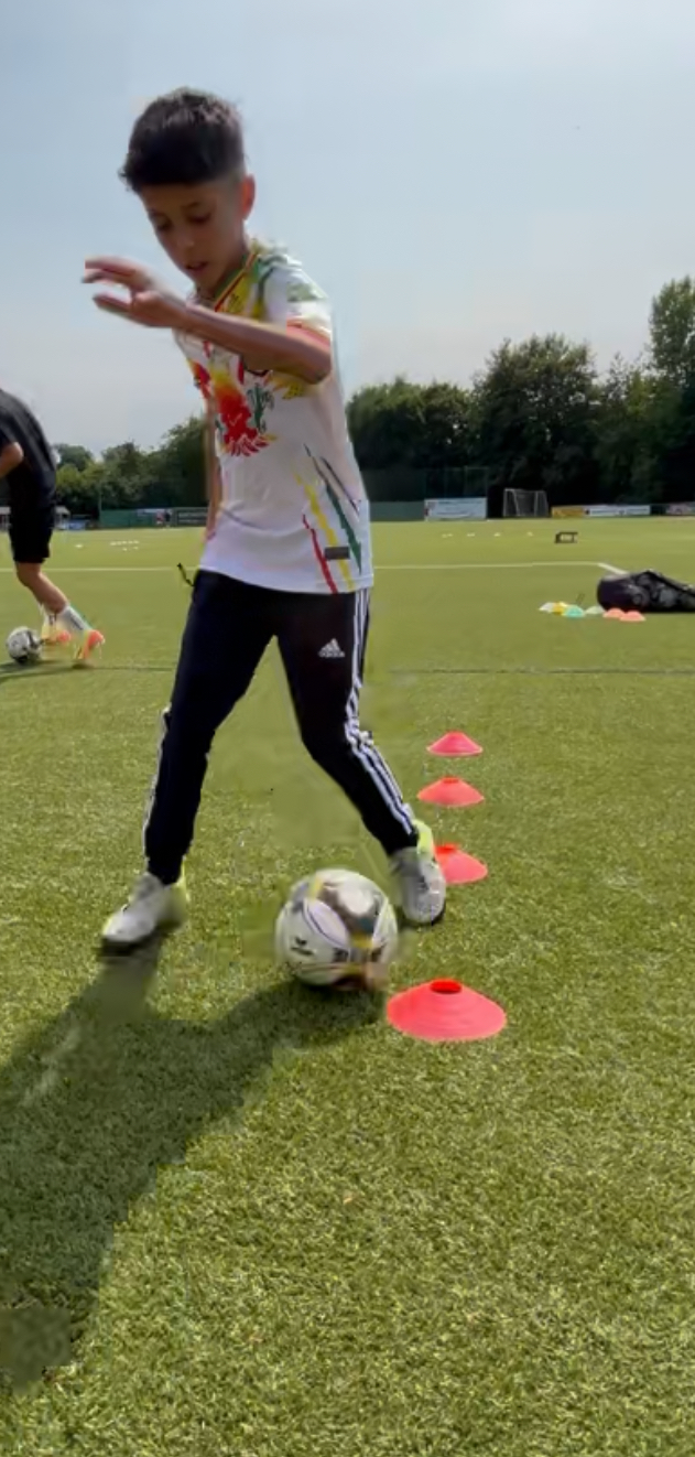 Kinder im Talentschmiede-Training